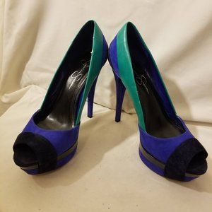 Jessica Simpson Teal Blue Heels | US Size 9.5